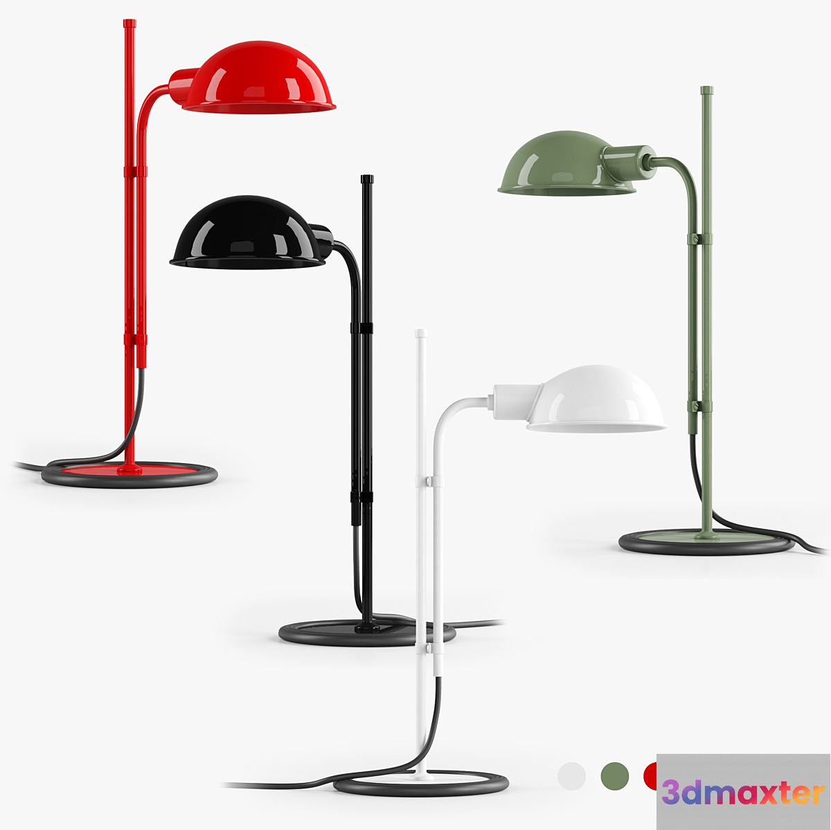 Table lamp Marset - Funiculi Table Lamp _ Funiculi Table Lamp 3D Max