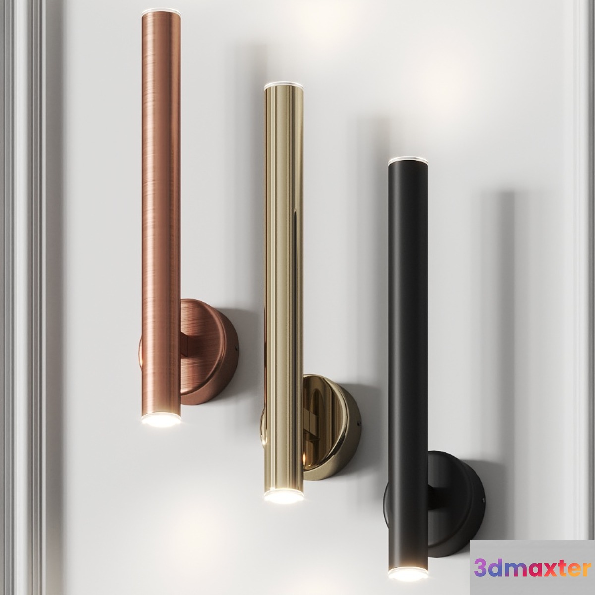 Terzo Light Elliot Wall Lamps 3D Max