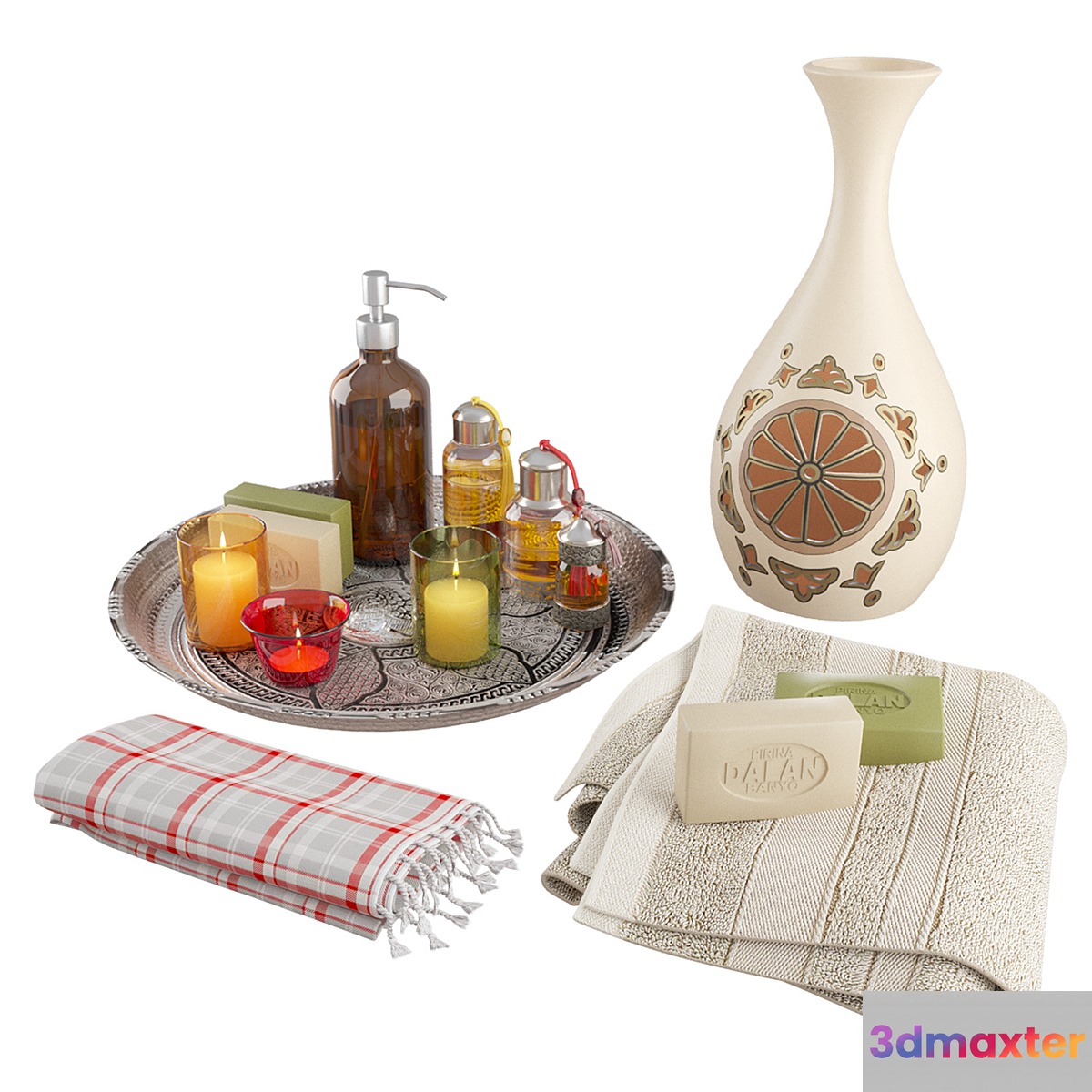 Hammam set 3D Max