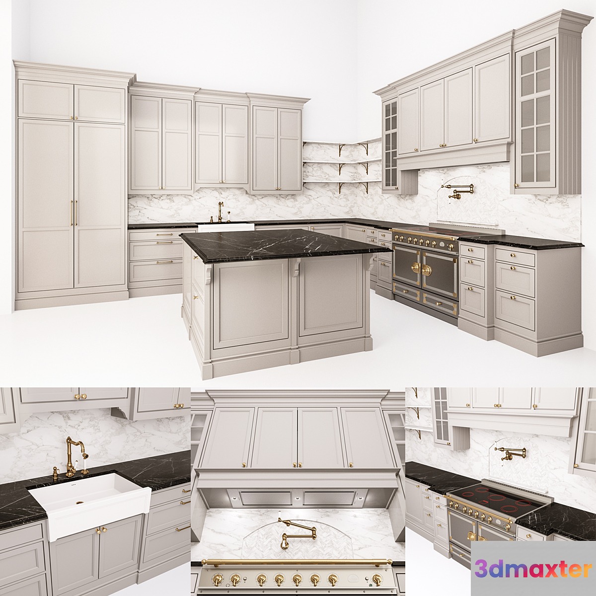 Kitchen_1 3D Max