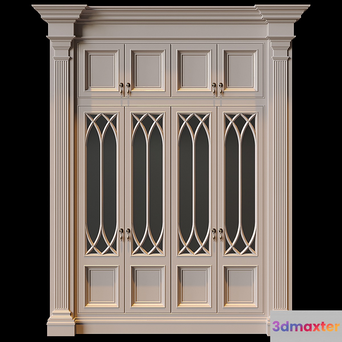 Clive Christian Wardrobe 3D Max