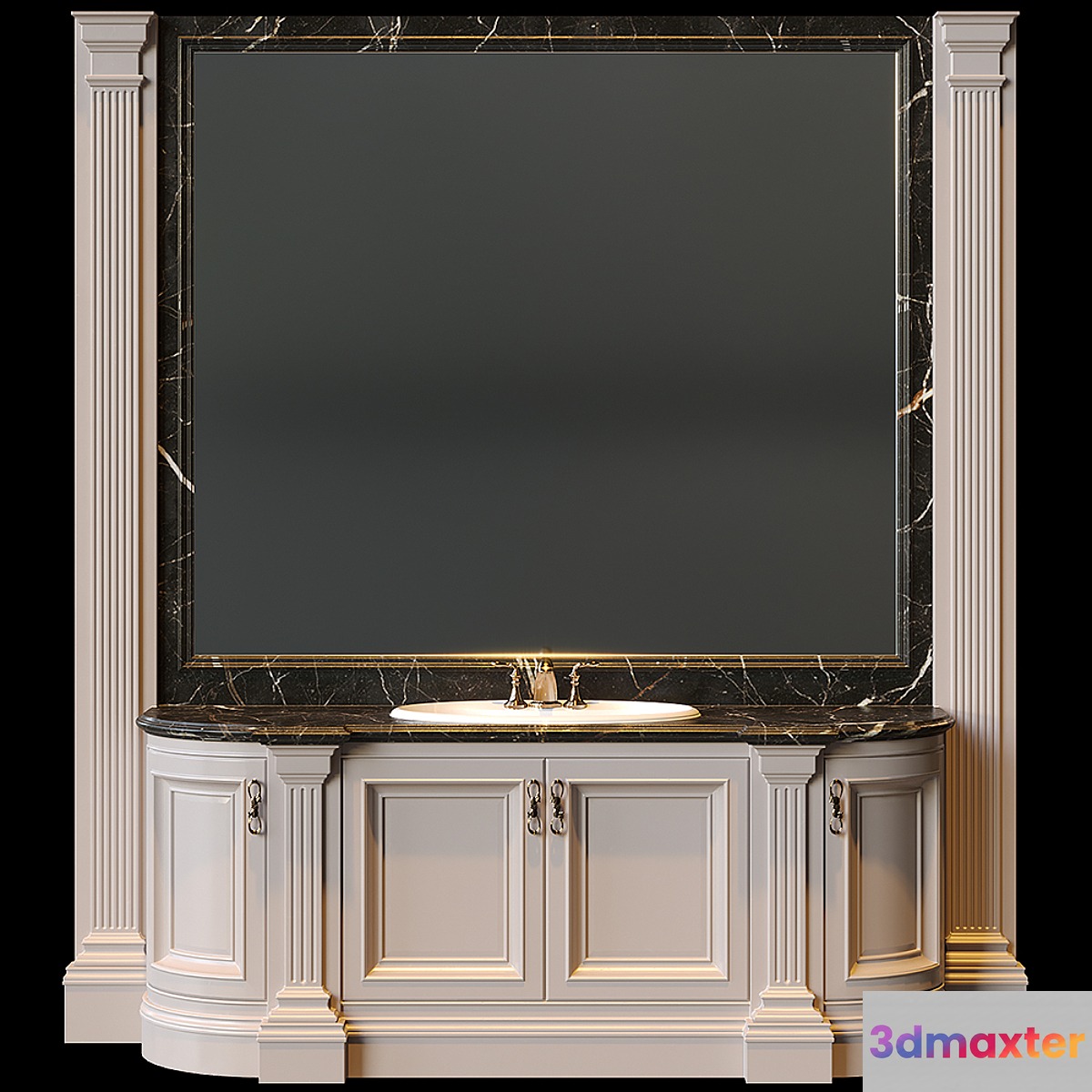 Washbasin Clive Christian - No.2 3D Max