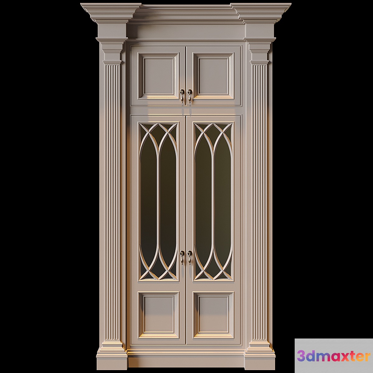 Clive Christian Wardrobe 3D Max