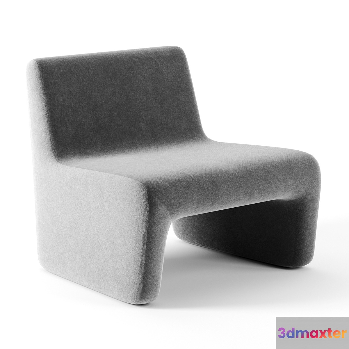 Reeno occasional chair by Grazia and Co 3D Max