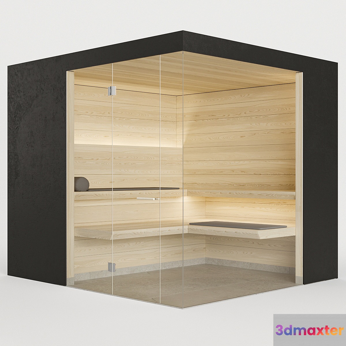 Sauna _ Sauna 1 3D Max