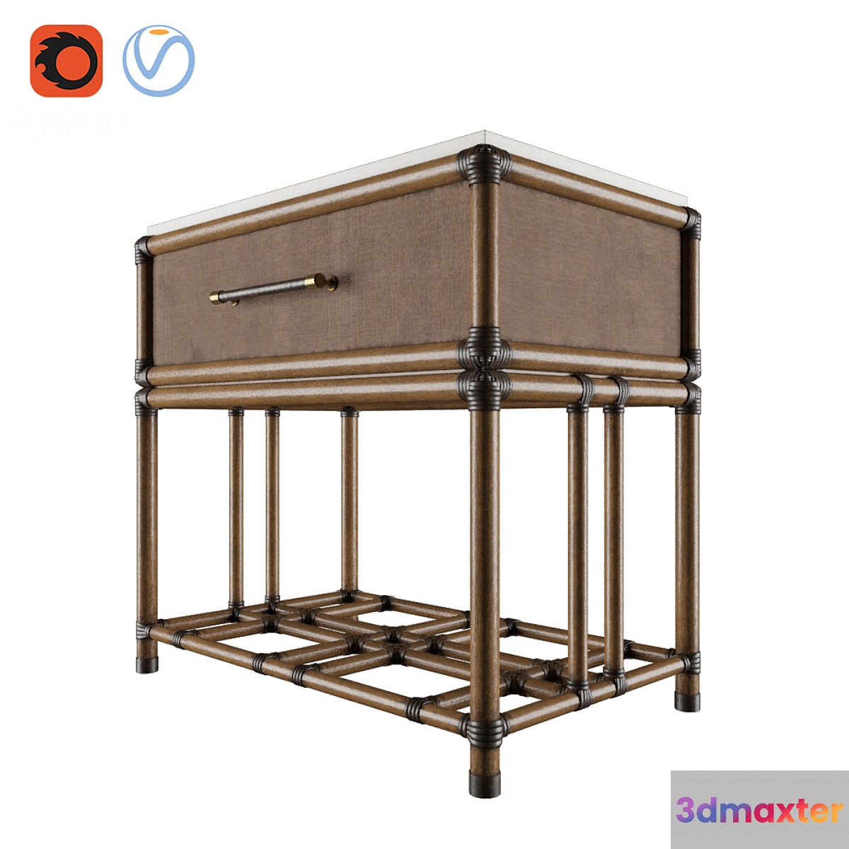 Tropical_Cordoba Open Nightstand