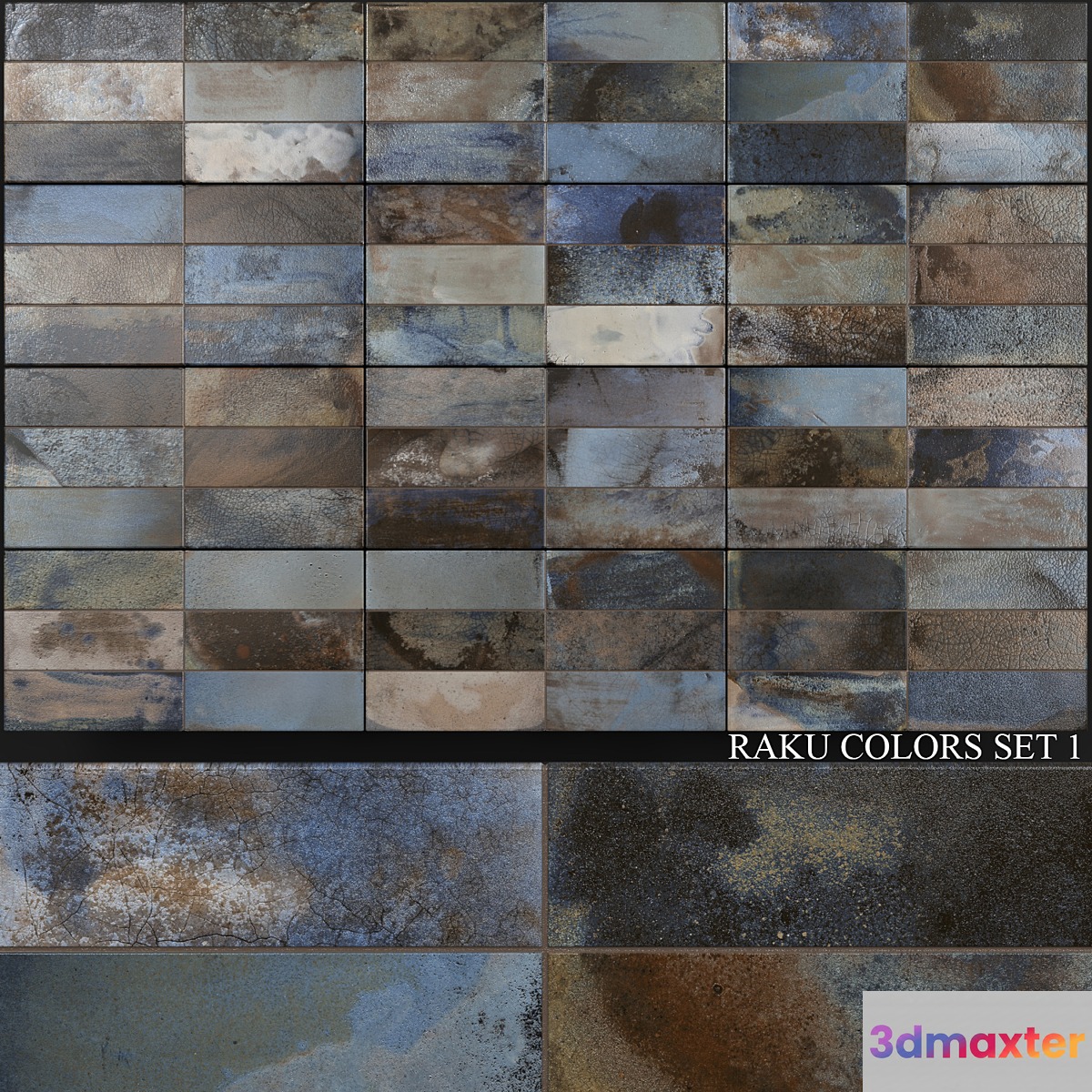 Peronda FS Raku Colors Set 1 3D Max