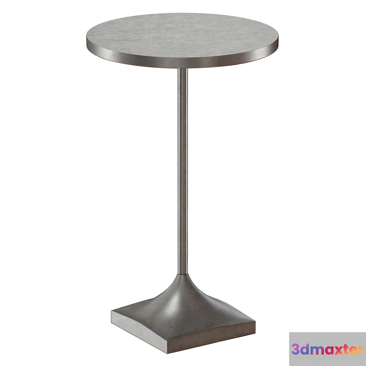 Prost Small Metal Drink Table (Crate and Barrel) 3D Max