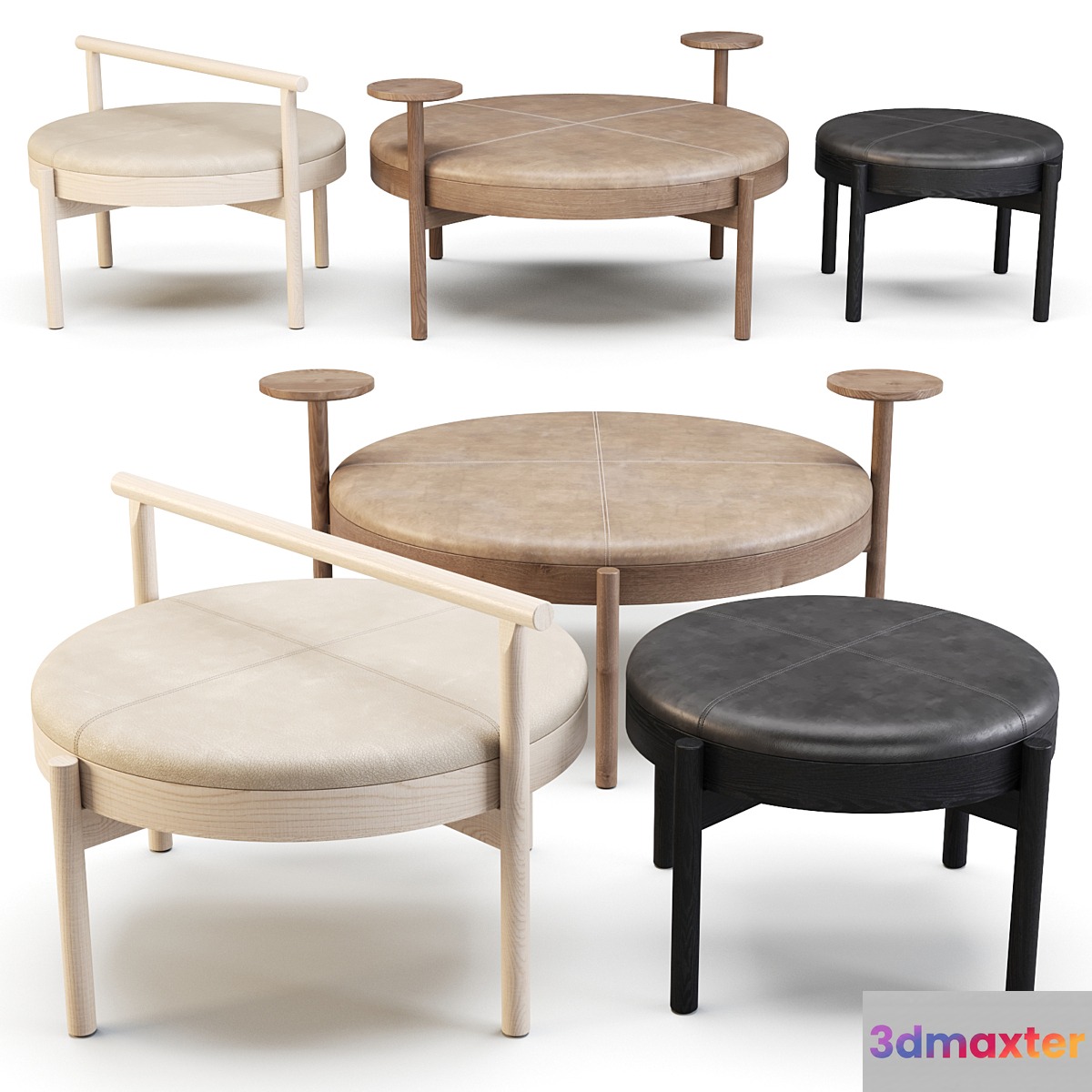 Karl Andersson: Ottomans - Hygge 2020 Set-02