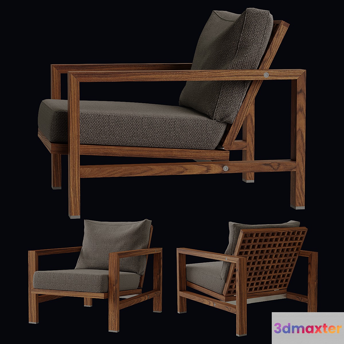 Minotti quadrado armchair - No.4