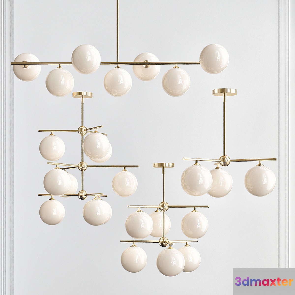 Maytoni Avola Celing Light 3D Max