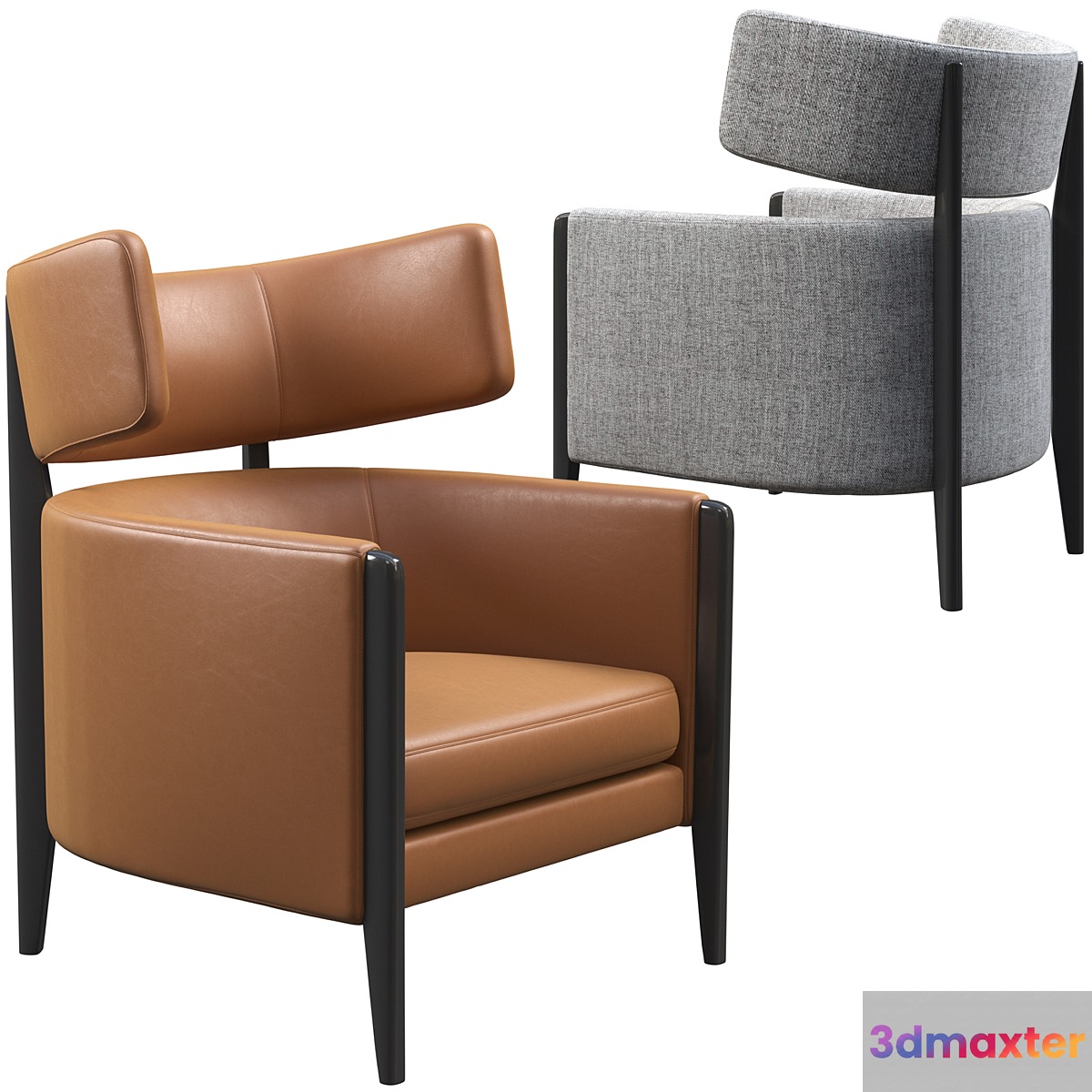 Armchair Adea Garbo 3D Max