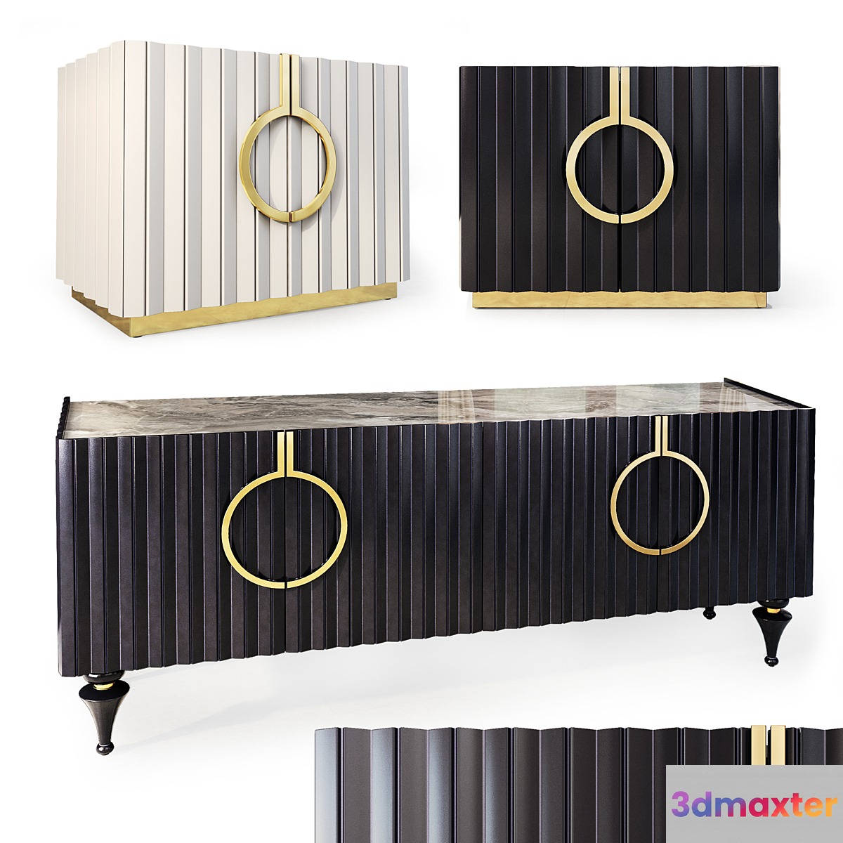 Chest and nightstand Lora. Nightstand sideboard by Evmoda