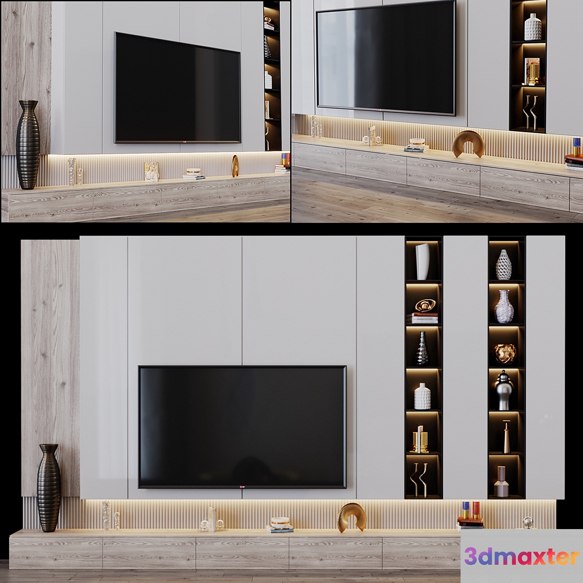 tv set 135 3D Max