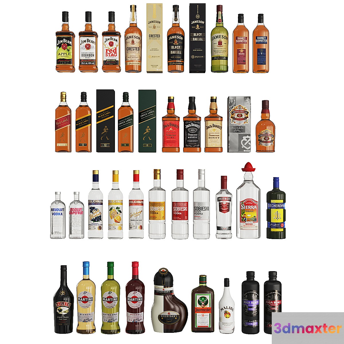 Alcohol bar set