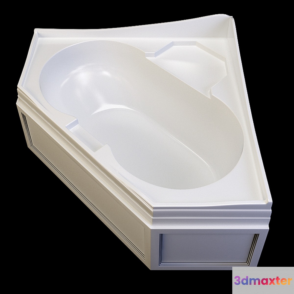 bath Simas Vasca 3D Max