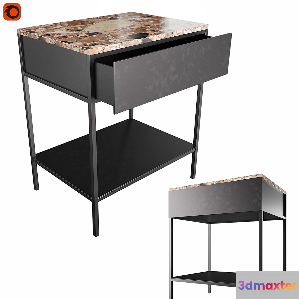 Coffee table Ambrette Am.Pm 3D Max