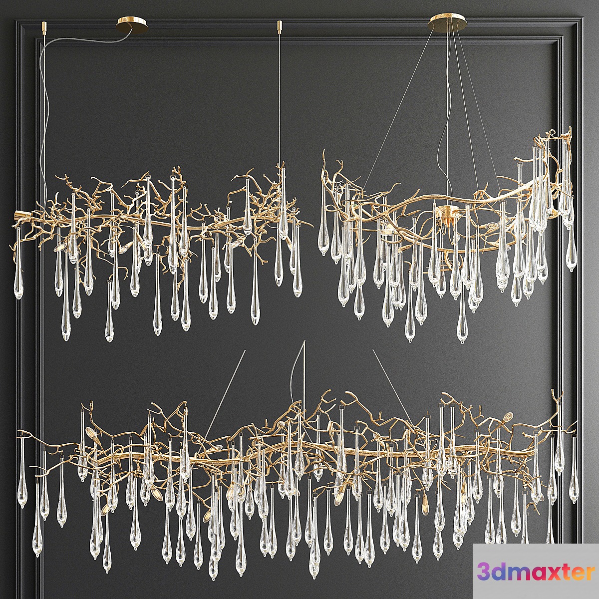 Serip Branching Collection - 3 type - No.2