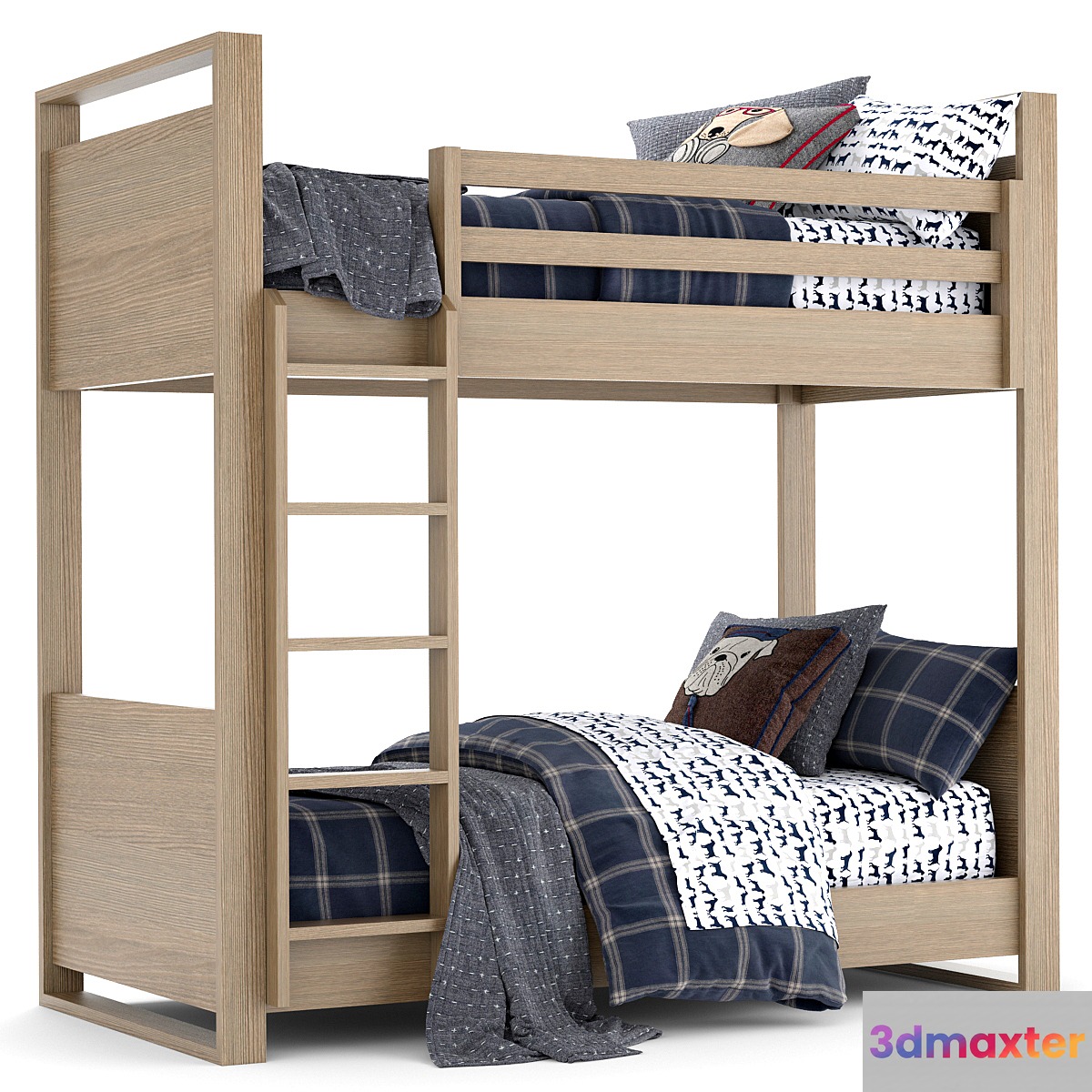 RH Baby & Child Wyler bunk bed 3D Max