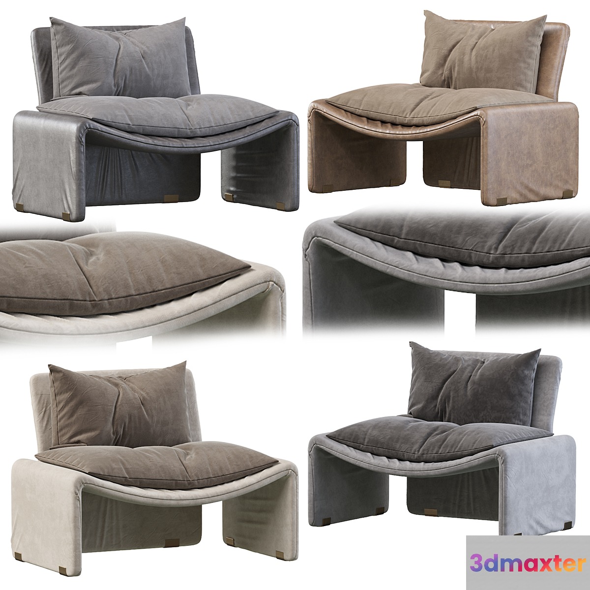 Armchair Aston Martin 3D Max