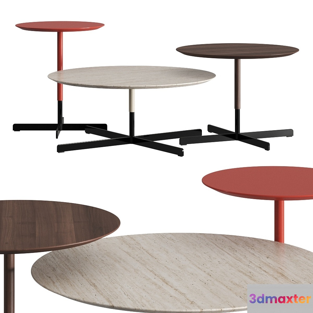 Poltrona Frau Bob Coffee Tables
