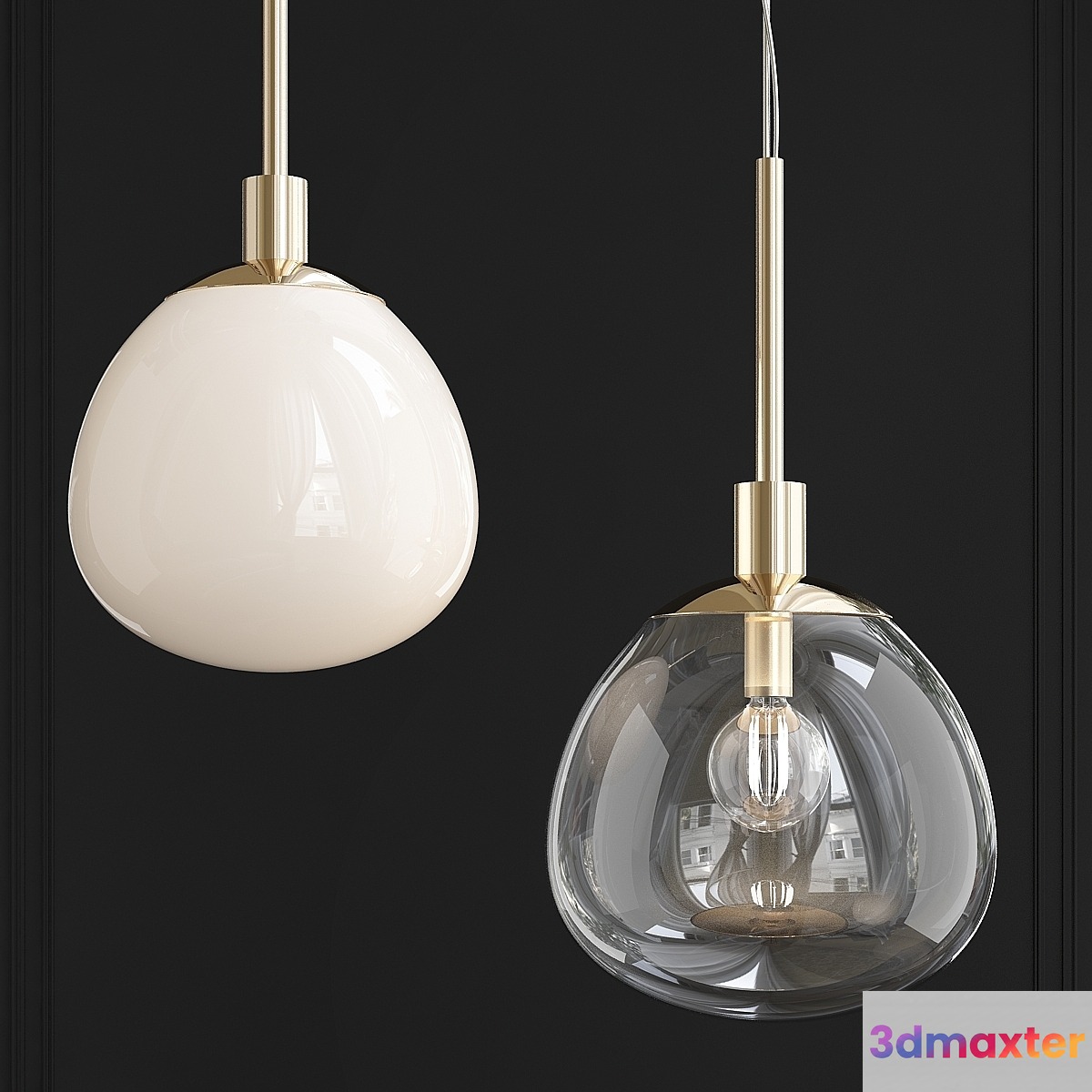 Suspension Light Erich Maytoni Modern 3D Max