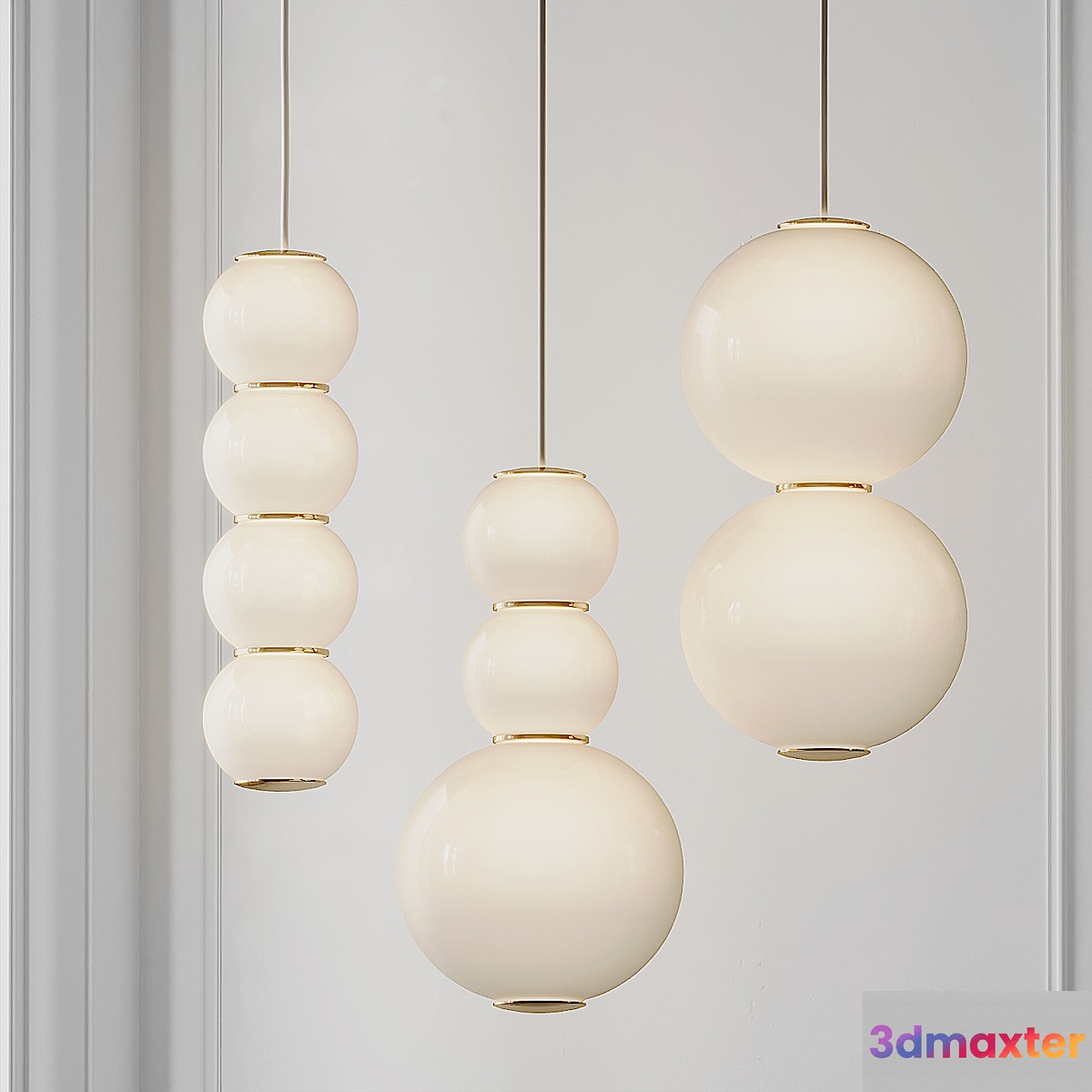 PEARLS Pendant Light from Formagenda - No.4