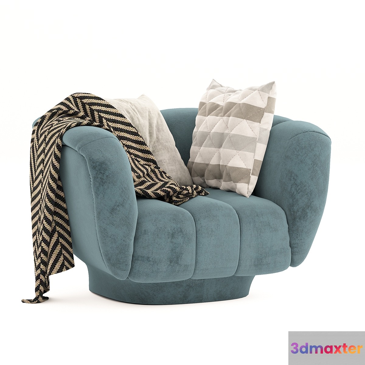 Odea armchair 3D Max