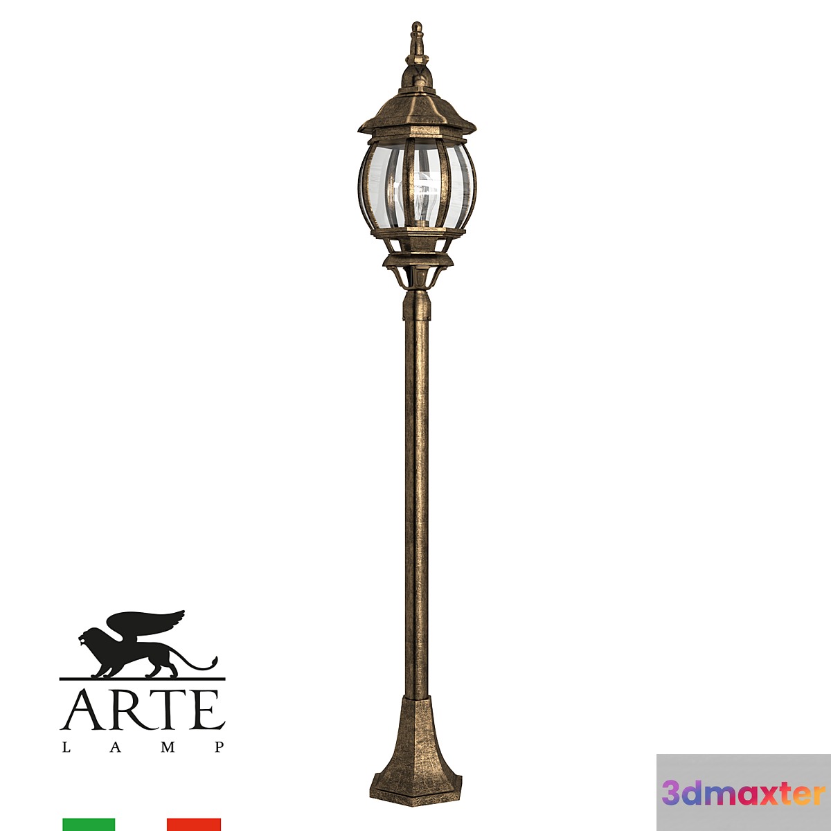 ARTE Lamp ATLANTA A1046PA-1BN OM 3D Max