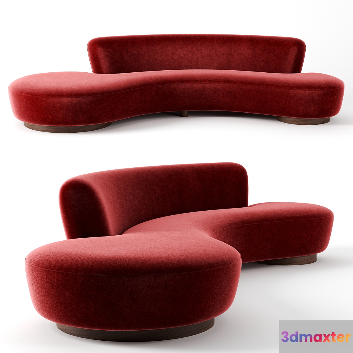 Serpentine Sofa by Vladimir Kagan