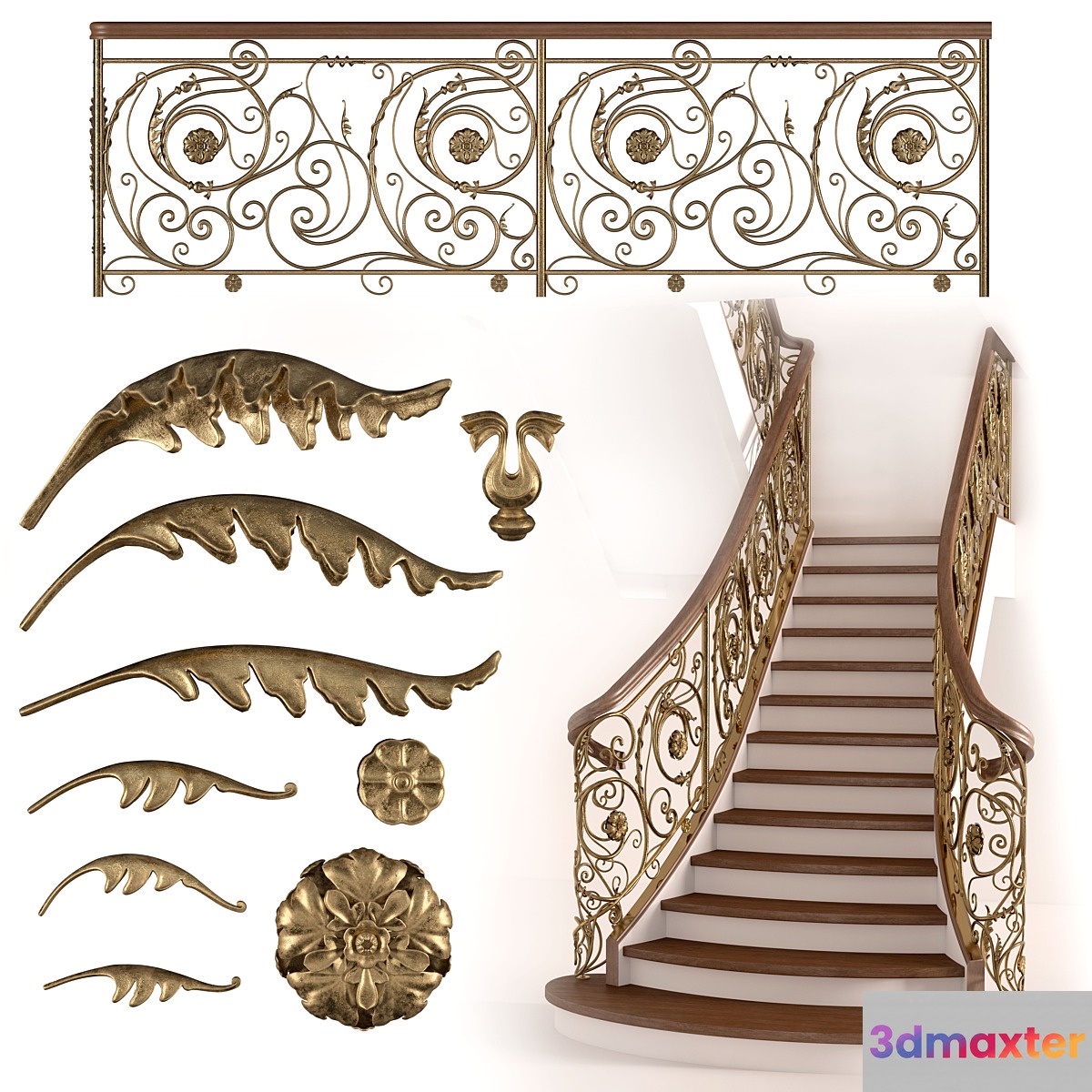 Forged stairs