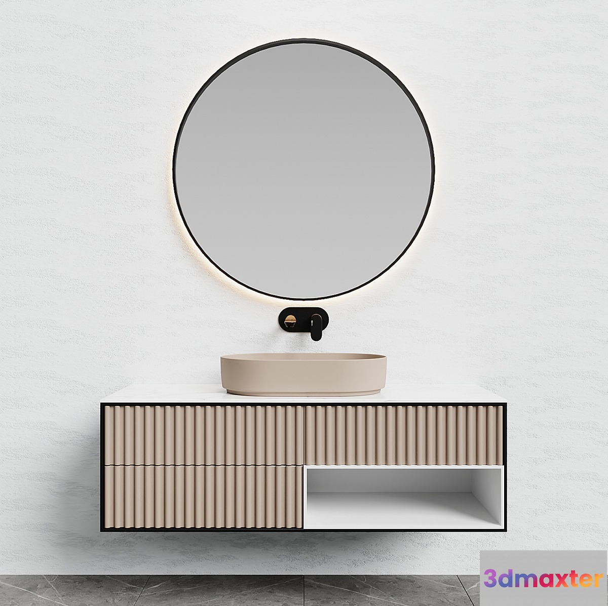 Contemporary washbasin