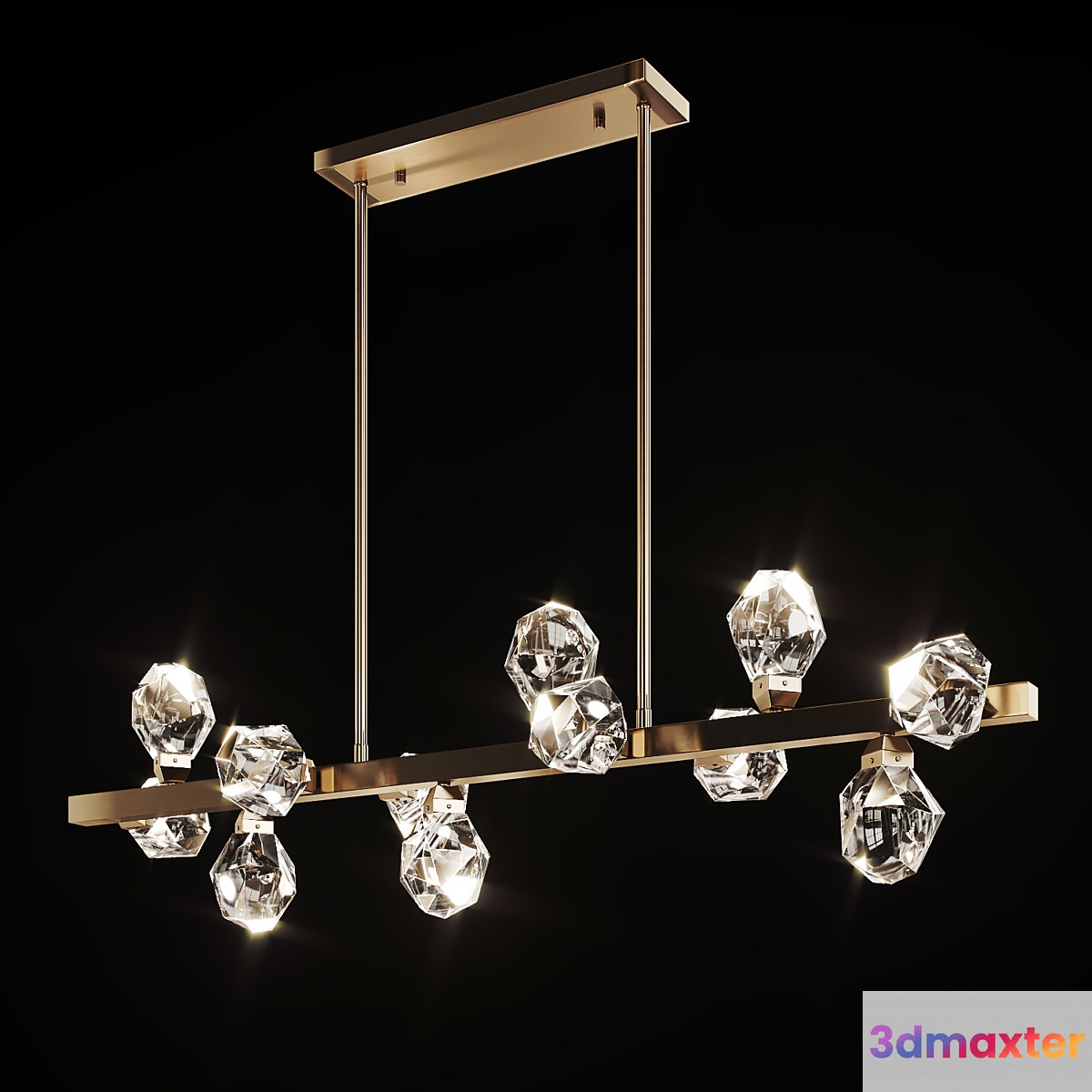 Lampatron | CRISTEL L Chandelier 3D Max