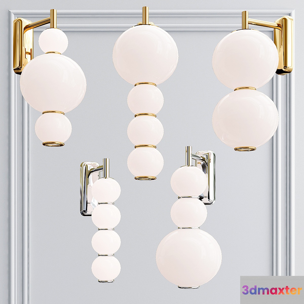 Collection pearls wall lamp