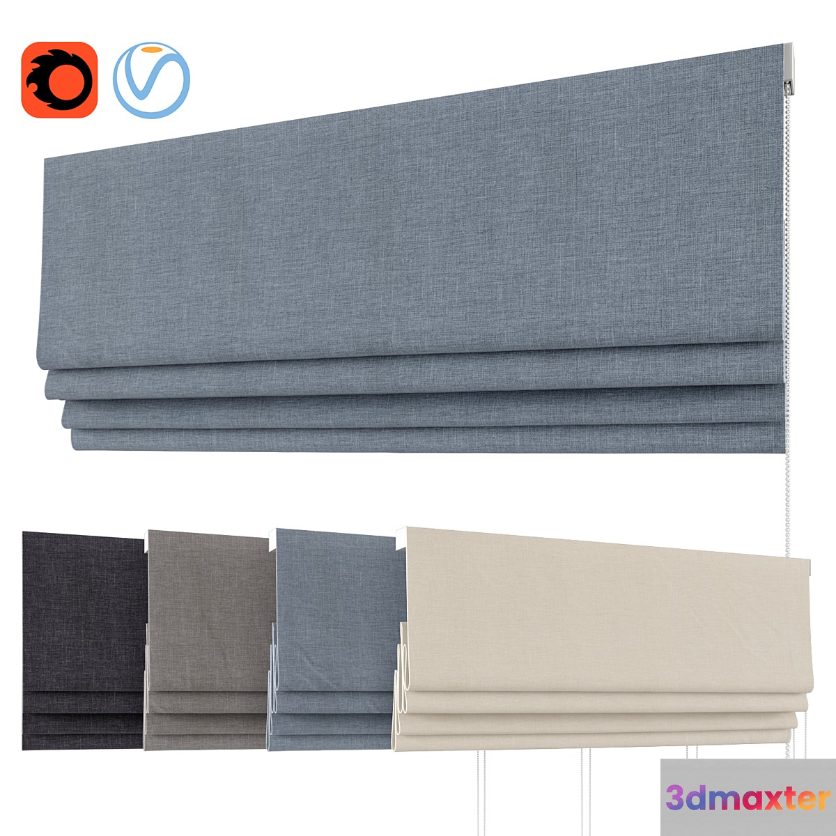 Roman Curtains 19 | Pottery Barn | Emery Linen _ Cotton Cordless
