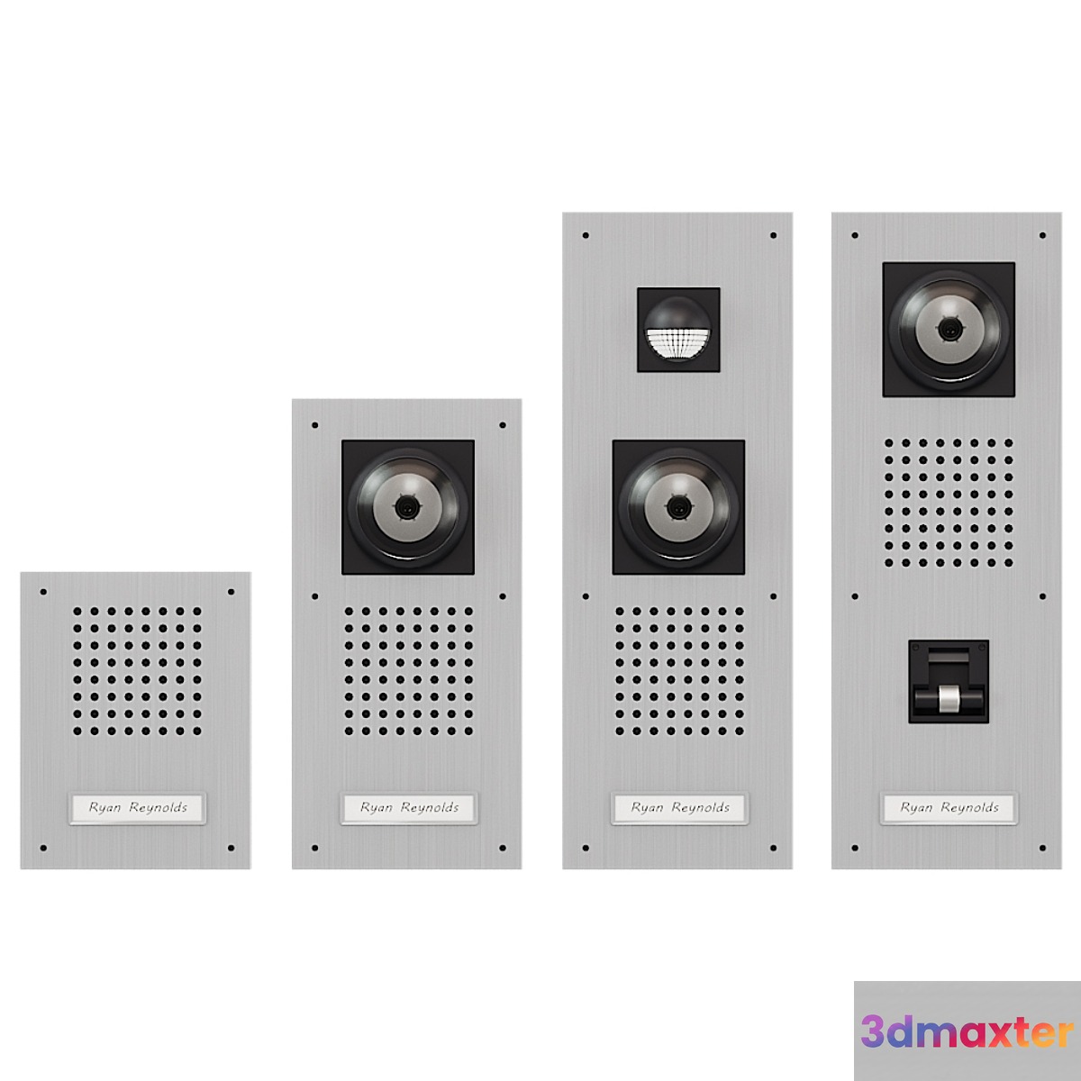 Set of on-door speakerphones Siedle Standart Versions
