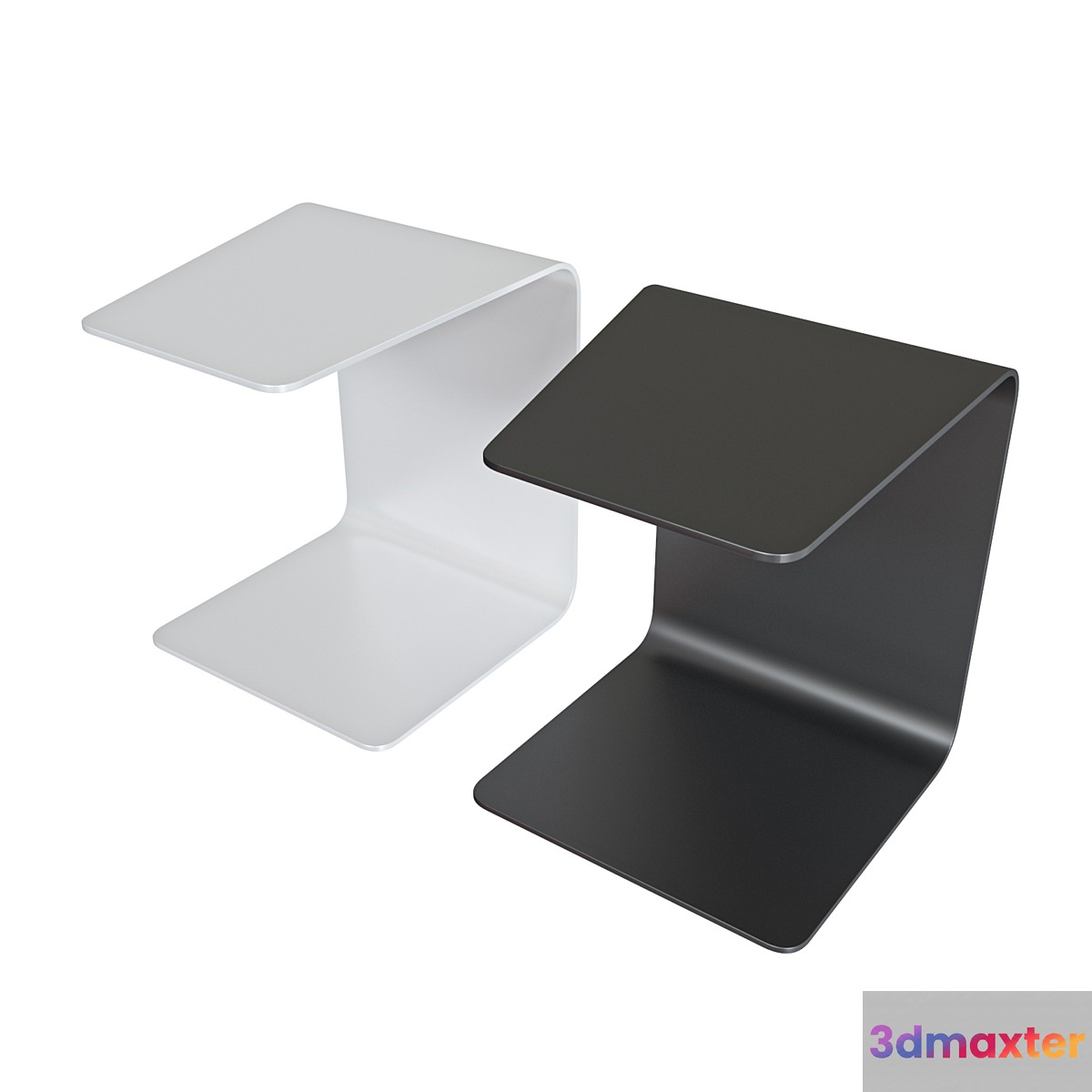 Outdoor sidetable Manutti _ TAVO - Closed 36 3D Max