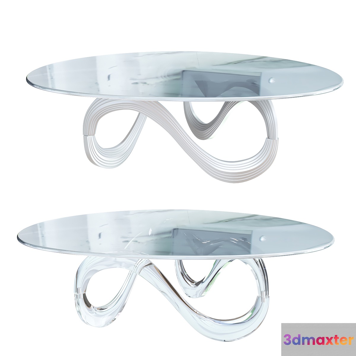 Table Rollins Acrylic Coffee Table