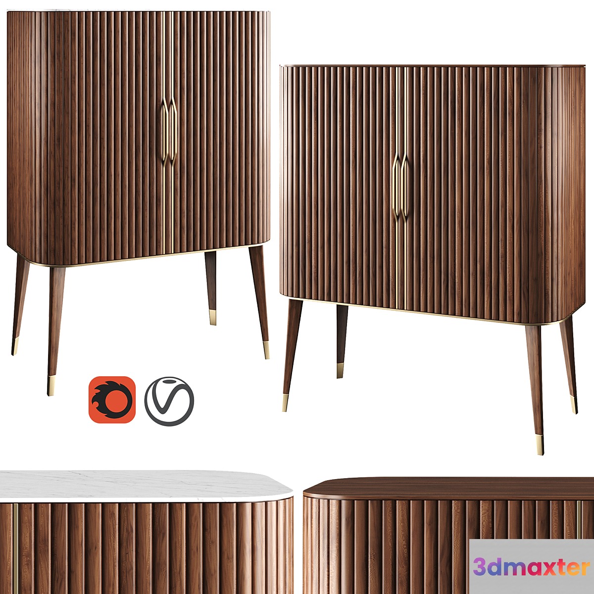 Eden-Rock Bar Unit & Cabinet Design Sacha Lakic