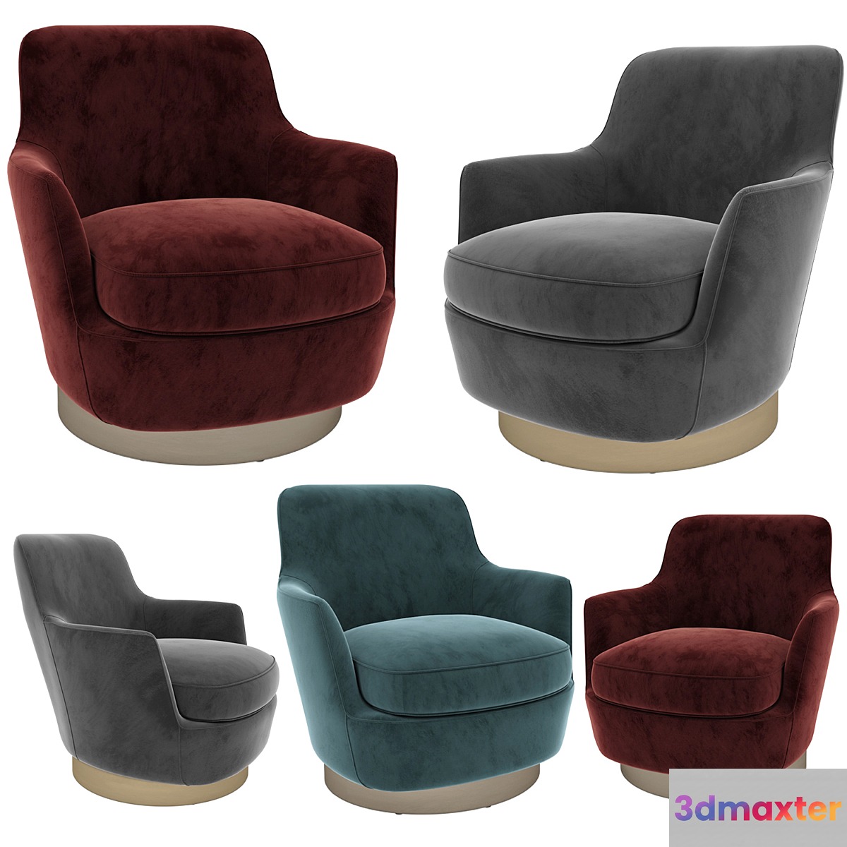 Jacques High Armchair by MINOTTI