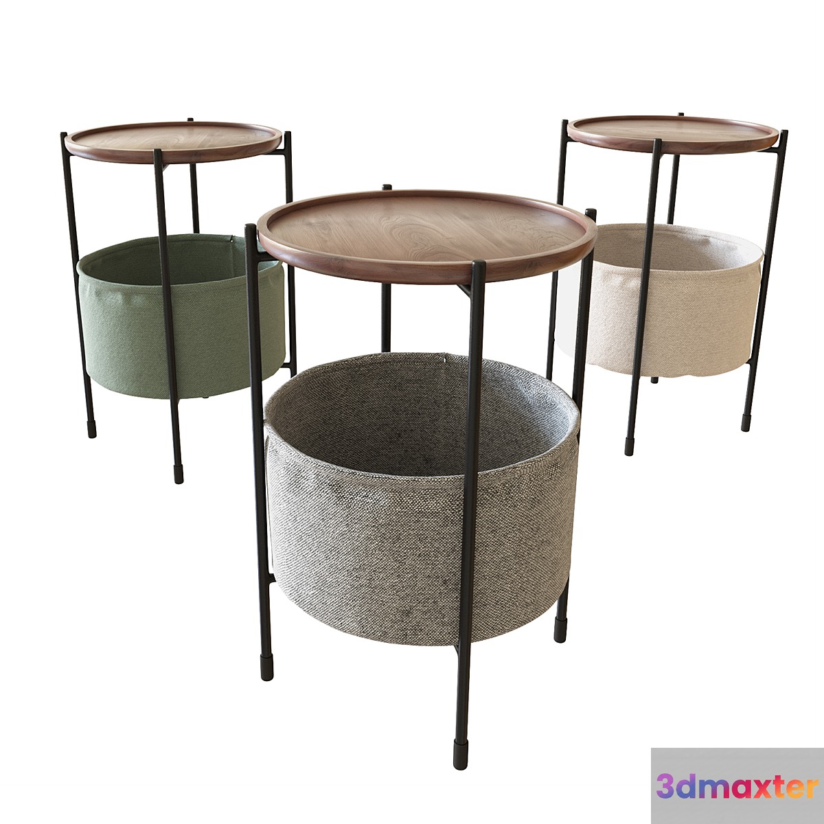 Rivet Meeks Round Side Table