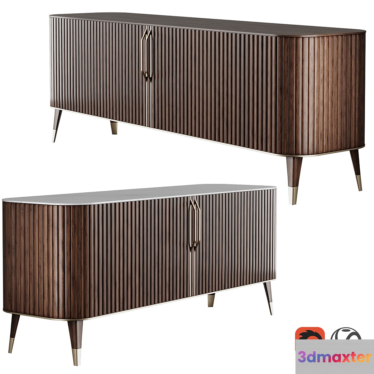 Eden-Rock Sideboard Design Sacha Lakic