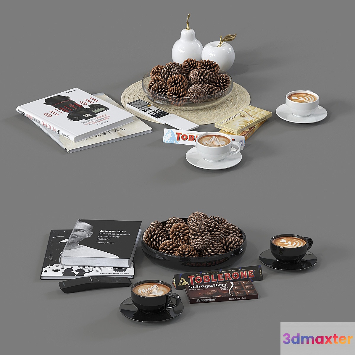 Decor for a coffee table. - No.4