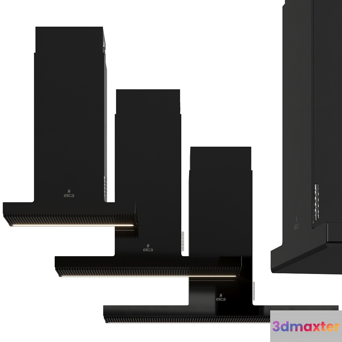 Elica Haiku Wall Mounted Hood Set