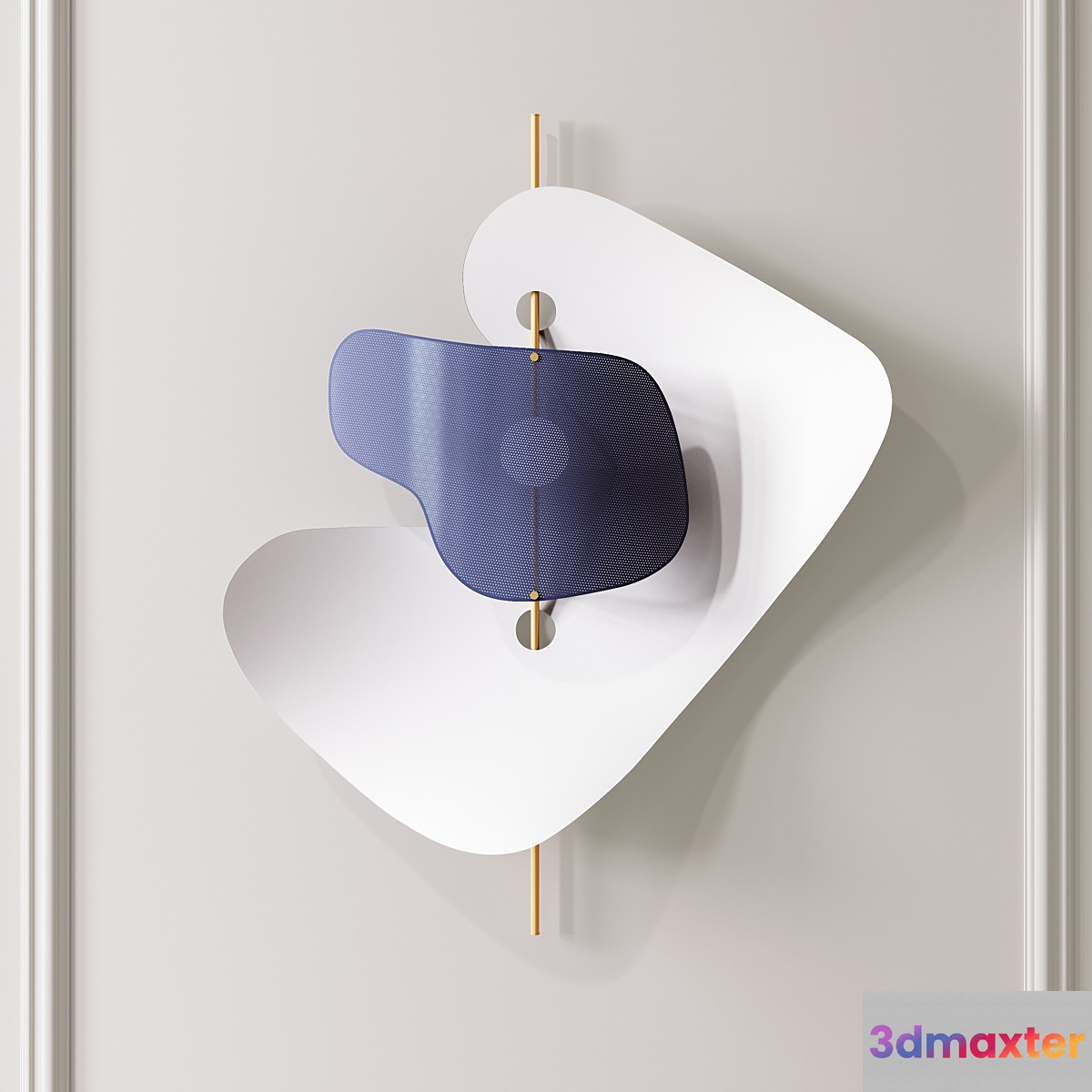 Wall hung Light L3 ETS 3D Max