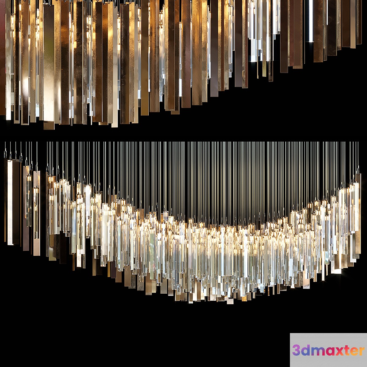 Chandelier Light Vargov - No.3 3D Max