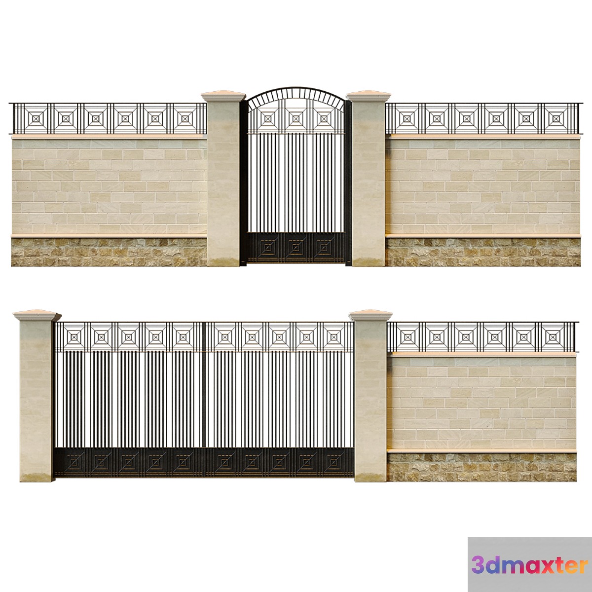 Fence 3D Max