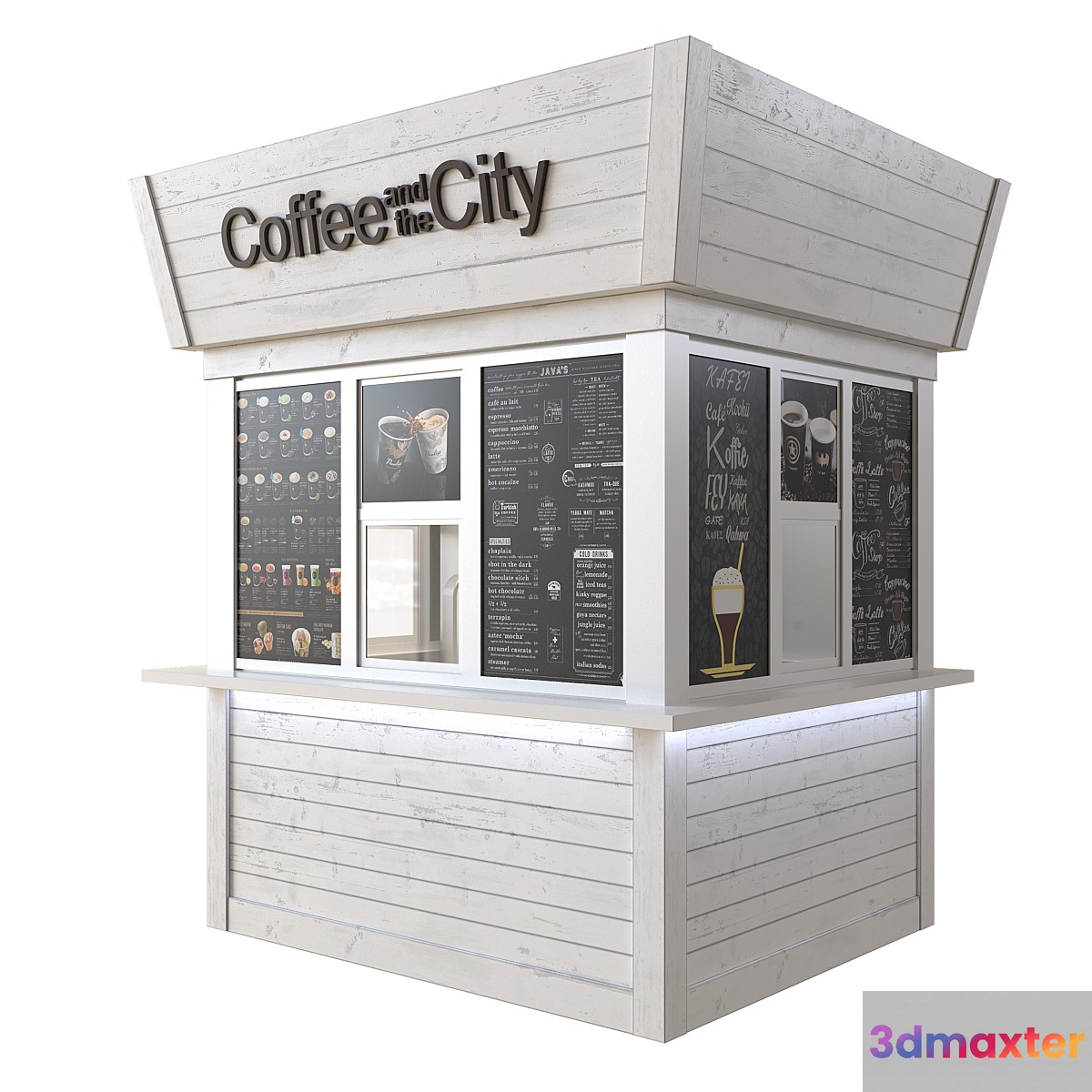 coffee_and_the_city 3D Max
