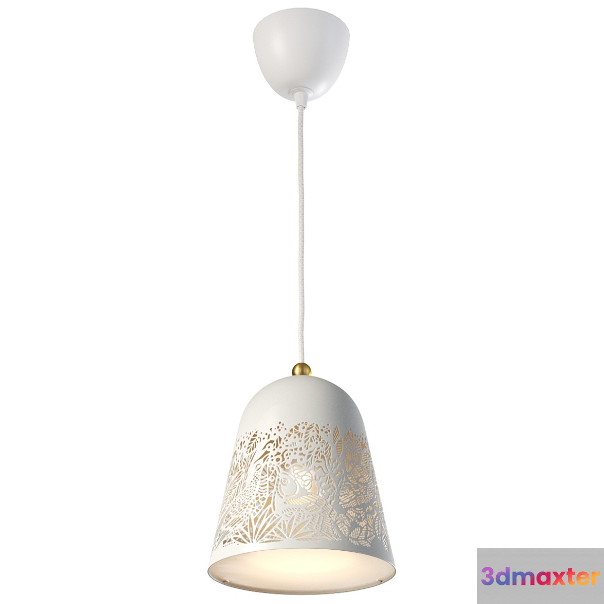 IKEA SOLSKUR Ceiling Lamp 3D Max