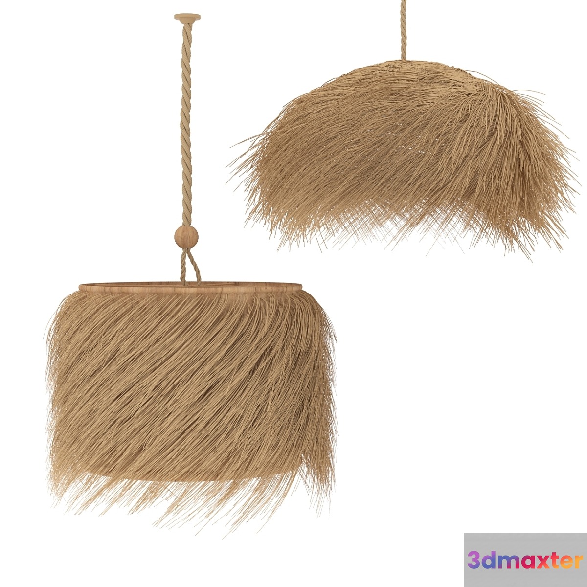 Rattan lamp